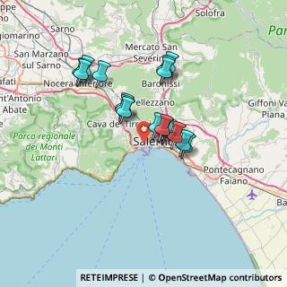Mappa Via Ligea, 84121 Salerno SA, Italia (5.95765)