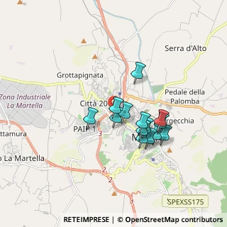 Mappa Via Gesualdo da Venosa, 75100 Matera MT, Italia (1.48714)