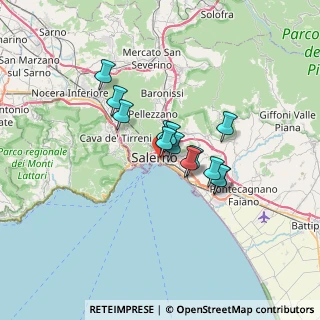 Mappa Piazza Caduti Civili di Guerra, 84123 Salerno SA, Italia (4.86231)