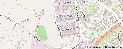 Mappa Matera