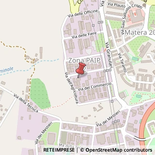 Mappa Via delle Comunicazioni, 75100 Matera MT, Italia, 75100 Matera, Matera (Basilicata)
