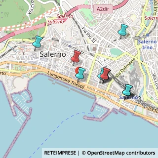 Mappa Via Conforti Raffaele, 84122 Salerno SA, Italia (0.49545)