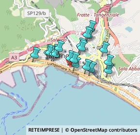 Mappa Via Raffaele Conforti, 84122 Salerno SA, Italia (0.6605)