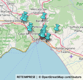 Mappa Via Generale Armando Diaz, 84125 Salerno SA, Italia (4.695)