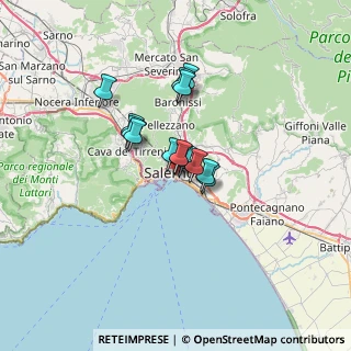 Mappa Via Generale Armando Diaz, 84125 Salerno SA, Italia (4.385)