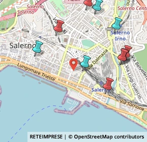 Mappa Via Generale Armando Diaz, 84125 Salerno SA, Italia (0.64545)