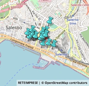 Mappa Via Generale Armando Diaz, 84125 Salerno SA, Italia (0.237)