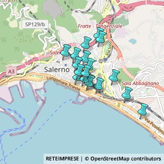 Mappa Via Generale Armando Diaz, 84125 Salerno SA, Italia (0.62333)