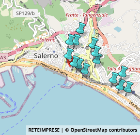 Mappa Via Generale Armando Diaz, 84125 Salerno SA, Italia (0.83929)