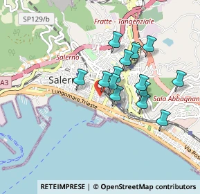 Mappa Via Generale Armando Diaz, 84125 Salerno SA, Italia (0.77429)