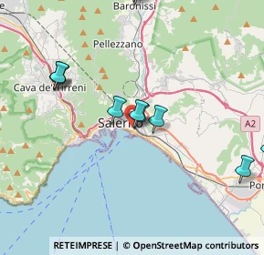 Mappa Via Generale Armando Diaz, 84125 Salerno SA, Italia (5.0425)