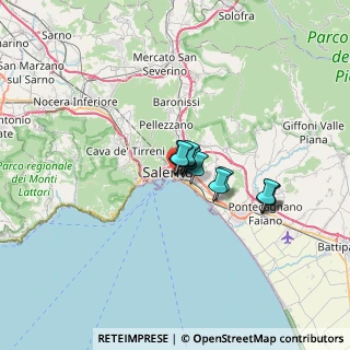 Mappa Via Patella Filippo, 84123 Salerno SA, Italia (3.79917)