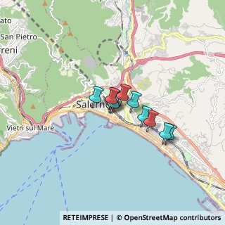 Mappa Via Ruggiero Giordano, 84123 Salerno SA, Italia (0.96909)