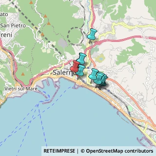 Mappa Via Francesco Manzo, 84123 Salerno SA, Italia (1.03455)