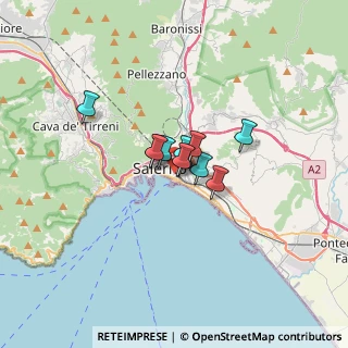 Mappa Via Ruggiero Giordano, 84123 Salerno SA, Italia (1.65364)