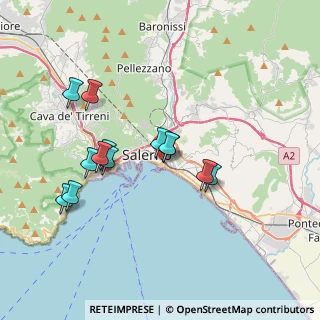 Mappa Via Francesco Manzo, 84123 Salerno SA, Italia (3.56)
