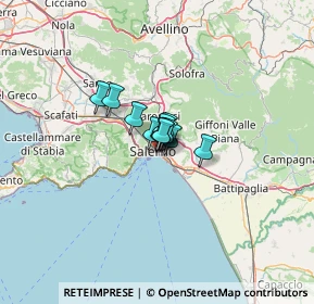 Mappa Via F. Manzo, 84122 Salerno SA, Italia (4.33417)