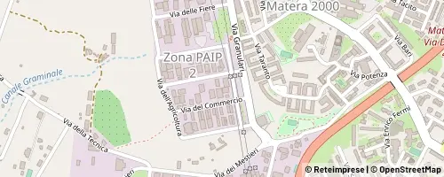 Mappa Matera