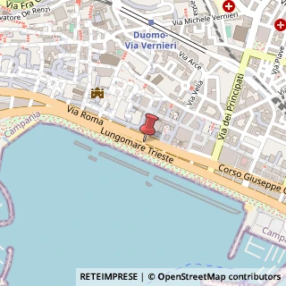 Mappa Via Portanova, 6, 84121 Salerno, Salerno (Campania)