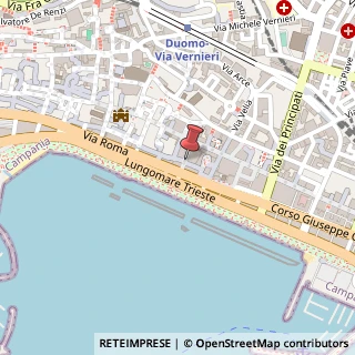 Mappa Via Portanova,  18, 84122 Salerno, Salerno (Campania)