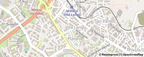 Mappa Matera