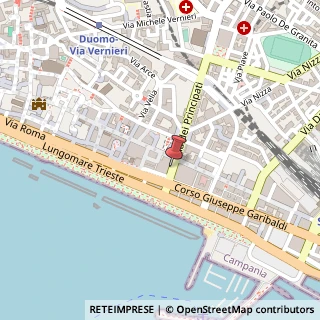 Mappa via Adolfo Cilento, 9, 84122 Salerno, Salerno (Campania)