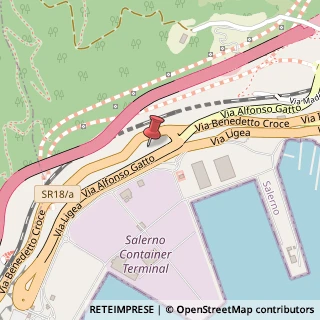 Mappa Via Ligea, 90, 84121 Salerno, Salerno (Campania)