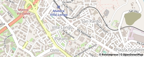Mappa Matera