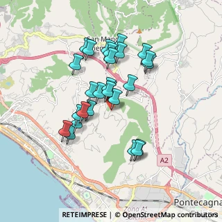 Mappa Via Periferica di Montena, 84133 Salerno SA, Italia (1.66667)