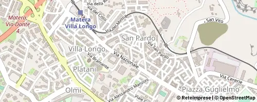 Mappa Matera