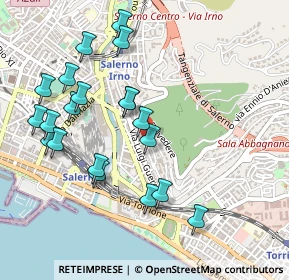 Mappa Via Enrico Bottiglieri, 84134 Salerno SA, Italia (0.552)