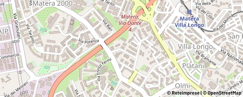 Mappa Matera