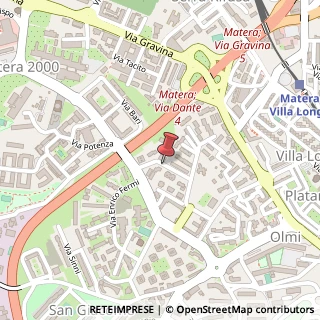 Mappa Via Roma, 72, 75100 Matera, Matera (Basilicata)
