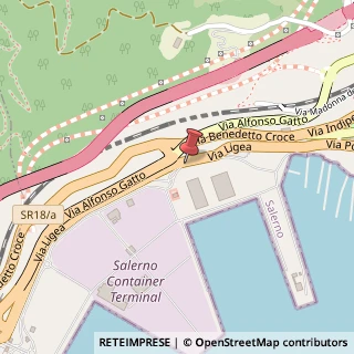 Mappa Via Ligea, 68, 84121 Salerno, Salerno (Campania)