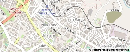 Mappa Matera