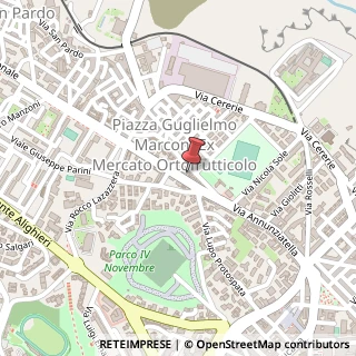 Mappa Via Nazionale, 36, 75100 Matera, Matera (Basilicata)