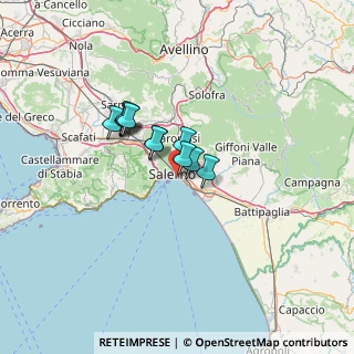 Mappa Via Fratelli de Mattia, 84123 Salerno SA, Italia (8.93727)