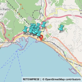 Mappa Via Fratelli de Mattia, 84123 Salerno SA, Italia (1.33846)