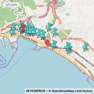 Mappa Via Fratelli de Mattia, 84123 Salerno SA, Italia (1.1315)