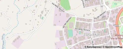Mappa Matera