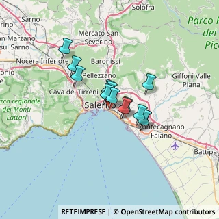 Mappa Via Gaetano Rocco, 84127 Salerno SA, Italia (4.70769)