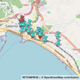 Mappa Via Gaetano Rocco, 84127 Salerno SA, Italia (0.9415)