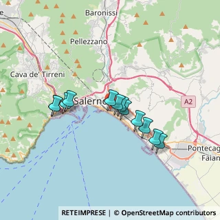 Mappa Via Gaetano Rocco, 84127 Salerno SA, Italia (3.11917)