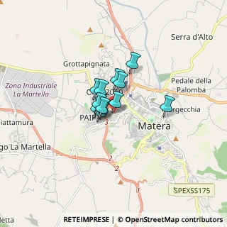 Mappa Via Vitantonio Conversi, 75100 Matera MT, Italia (0.9075)