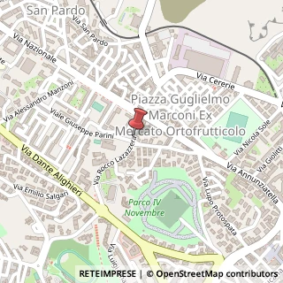 Mappa Via Rocco Lazazzera, 24, 75100 Matera, Matera (Basilicata)
