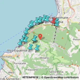 Mappa Snc zona belvedere sul golfo, 80069 Vico Equense NA, Italia (1.871)