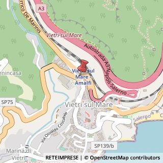 Mappa Corso Umberto Iᵒ, 94, 84019 Vietri sul Mare, Salerno (Campania)