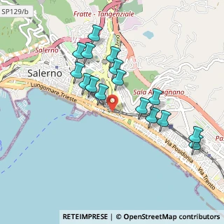 Mappa Lungomare Clemente Tafuri, 84123 Salerno SA, Italia (0.95875)