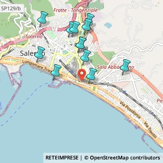 Mappa Lungomare Clemente Tafuri, 84123 Salerno SA, Italia (1.07917)