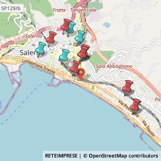Mappa Lungomare Clemente Tafuri, 84123 Salerno SA, Italia (1.05533)